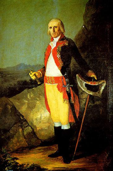 Francisco de Goya General Jose de Urrutia y de las Casas oil painting image
